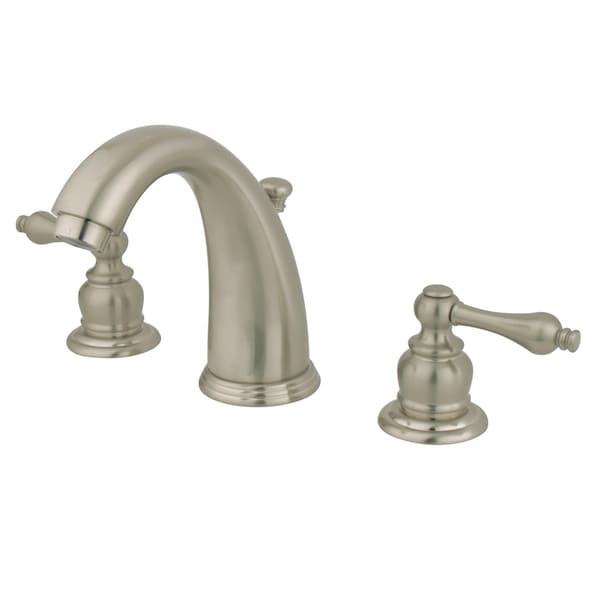 Widespread Bathroom Faucet, Brushed Nickel